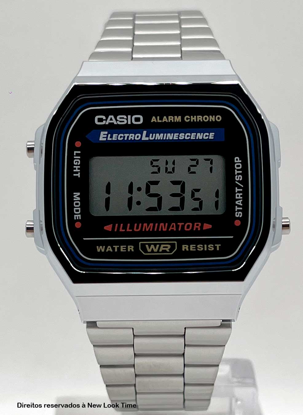 Relógio CASIO Vintage A168WA-1WDF *Modelo-Retrô*