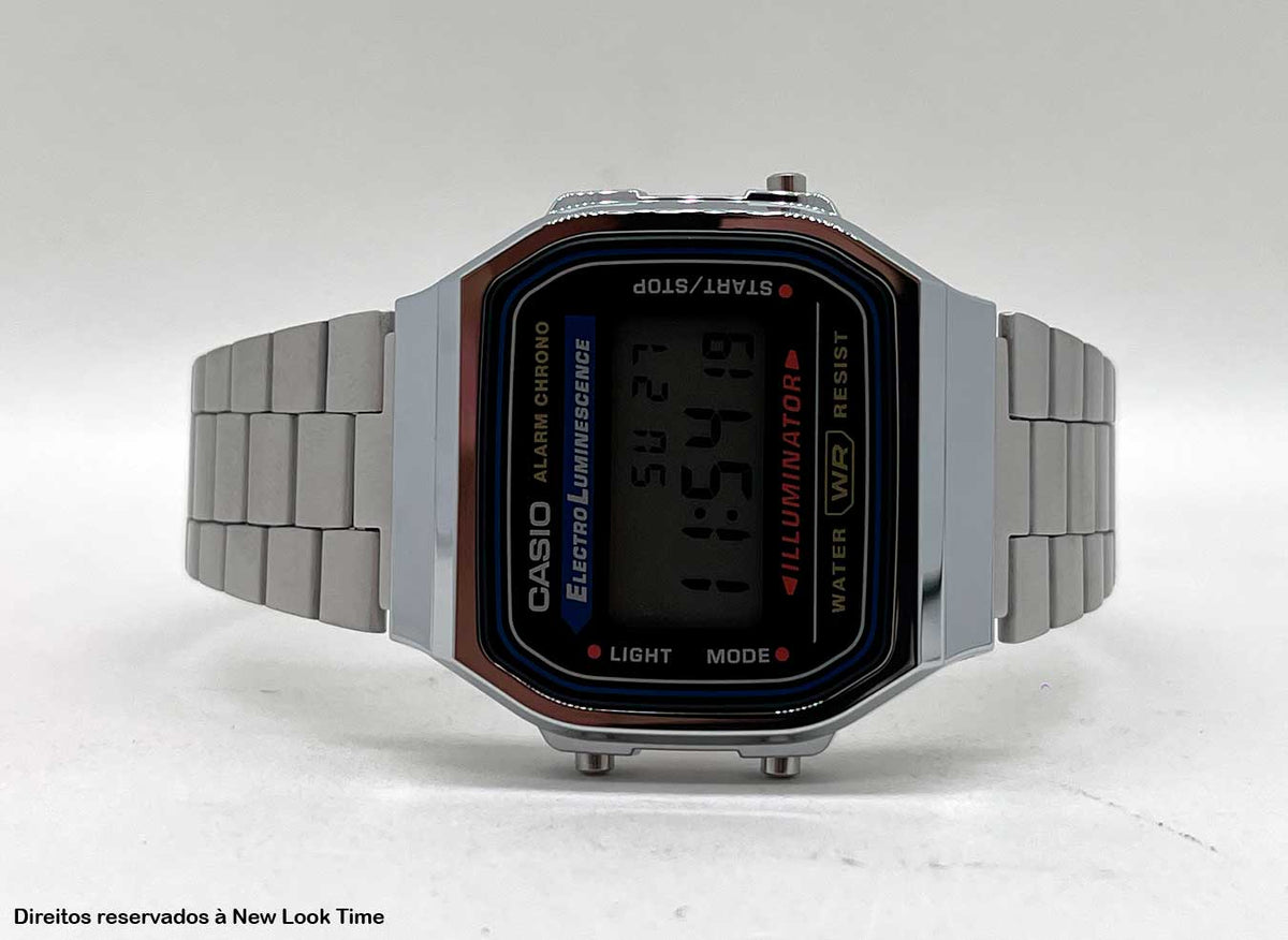 Relógio CASIO Vintage A168WA-1WDF *Modelo-Retrô*