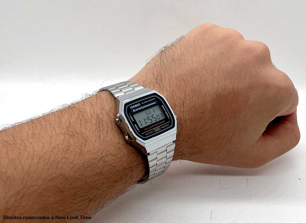 Relógio CASIO Vintage A168WA-1WDF *Modelo-Retrô*
