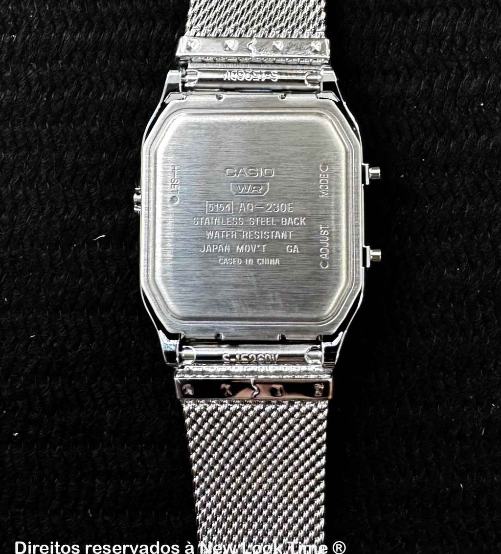 Relógio CASIO Vintage AQ-230EM-7ADF