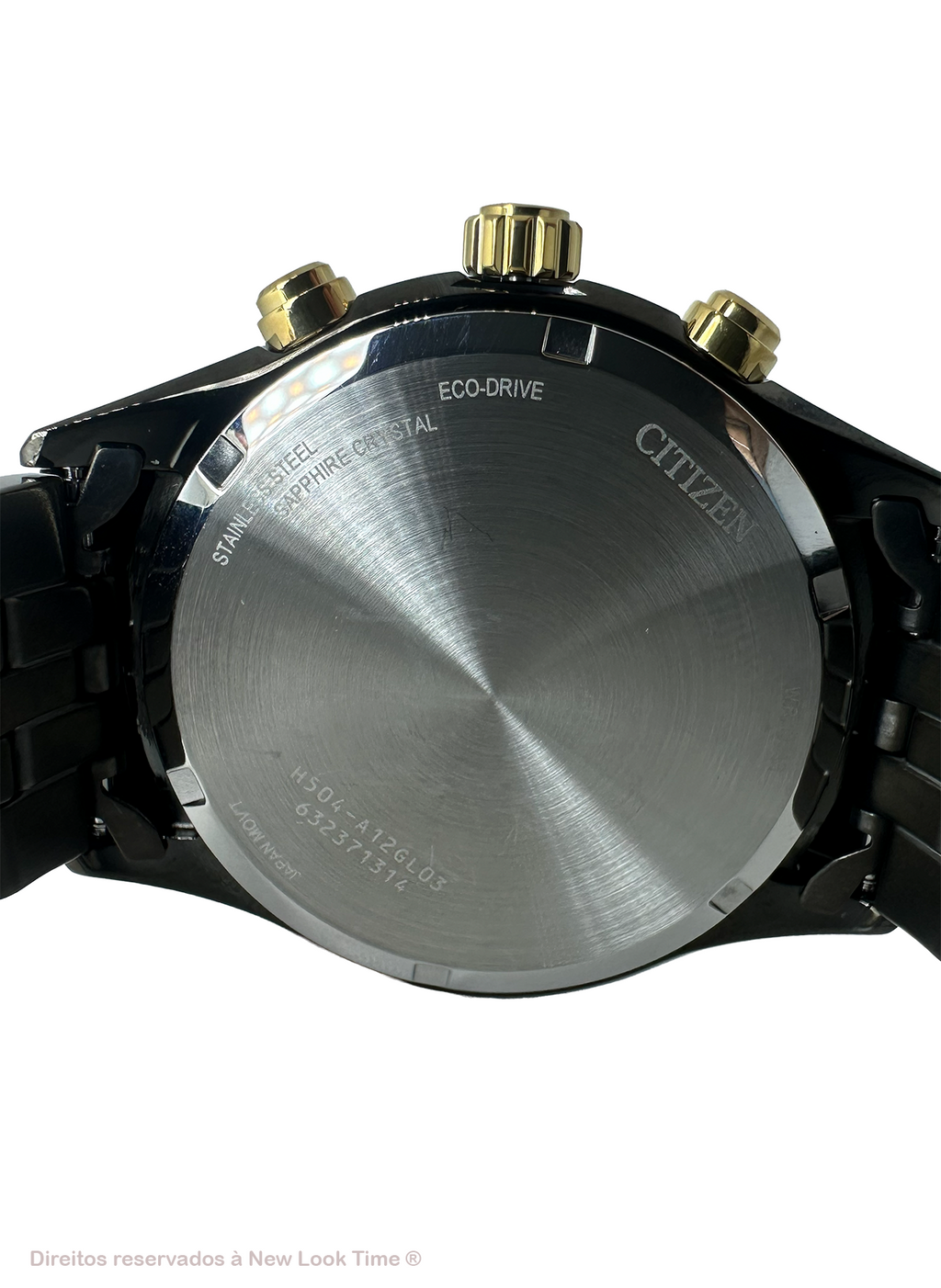 Relógio CITIZEN Eco-Drive Light in Black AT2576-68E *Ed Comemorativa 50 anos