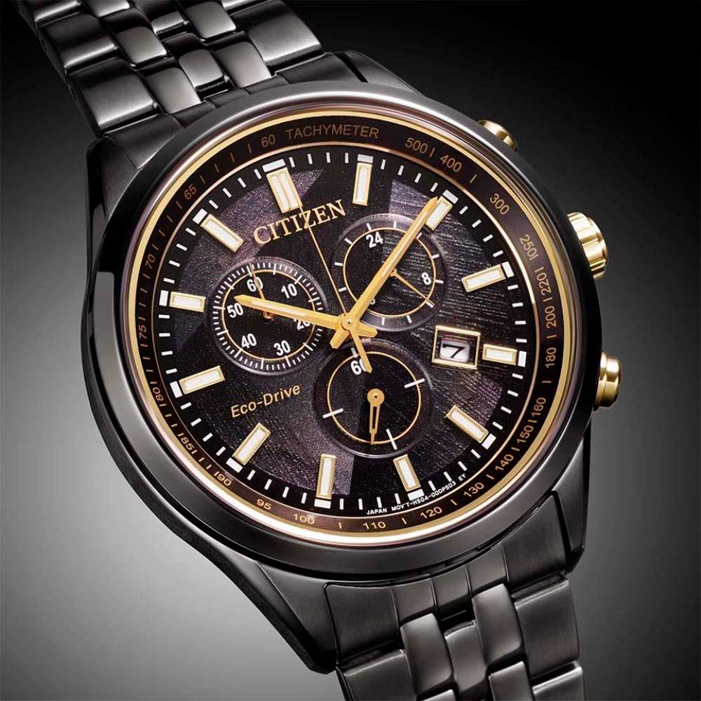 Relógio CITIZEN Eco-Drive Light in Black AT2576-68E *Ed Comemorativa 50 anos