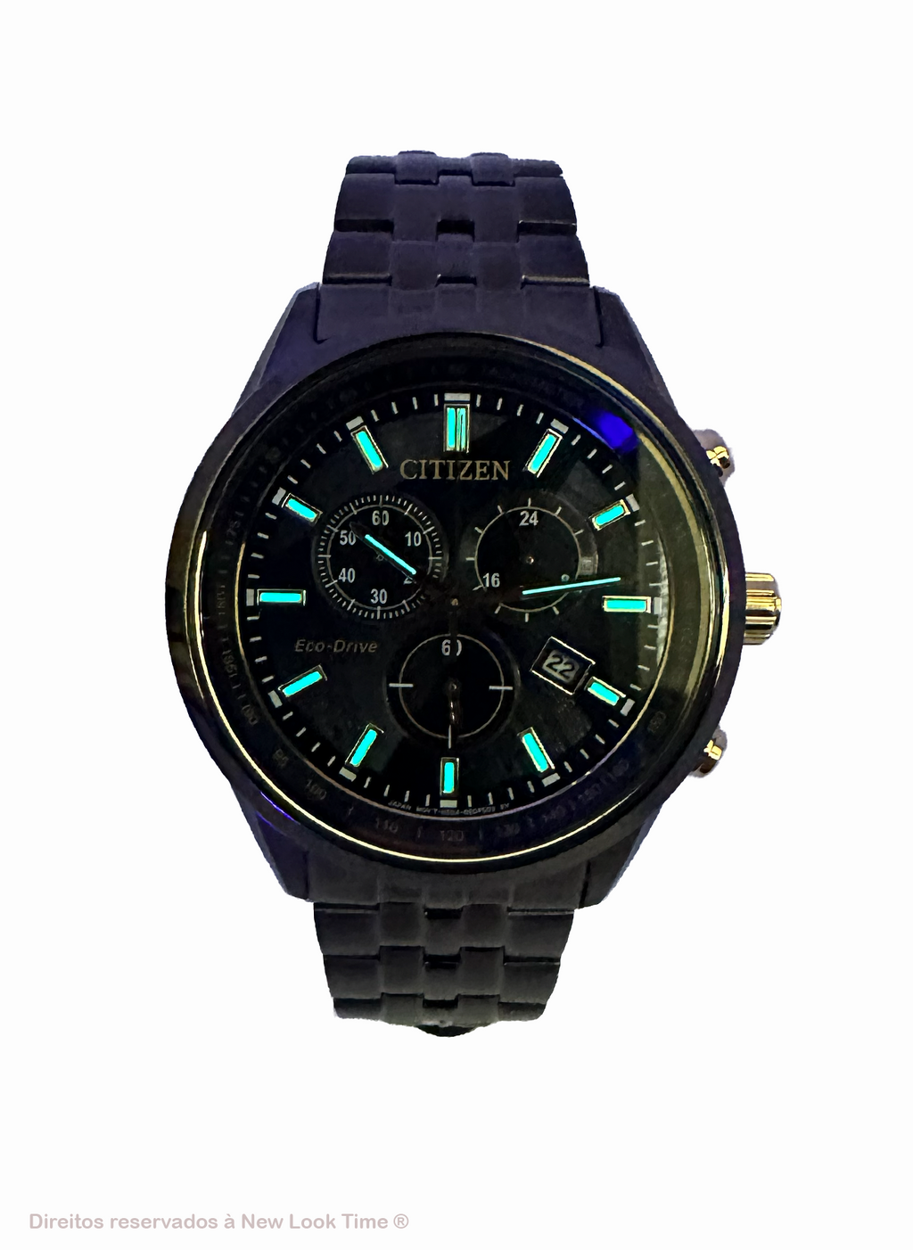 Relógio CITIZEN Eco-Drive Light in Black AT2576-68E *Ed Comemorativa 50 anos