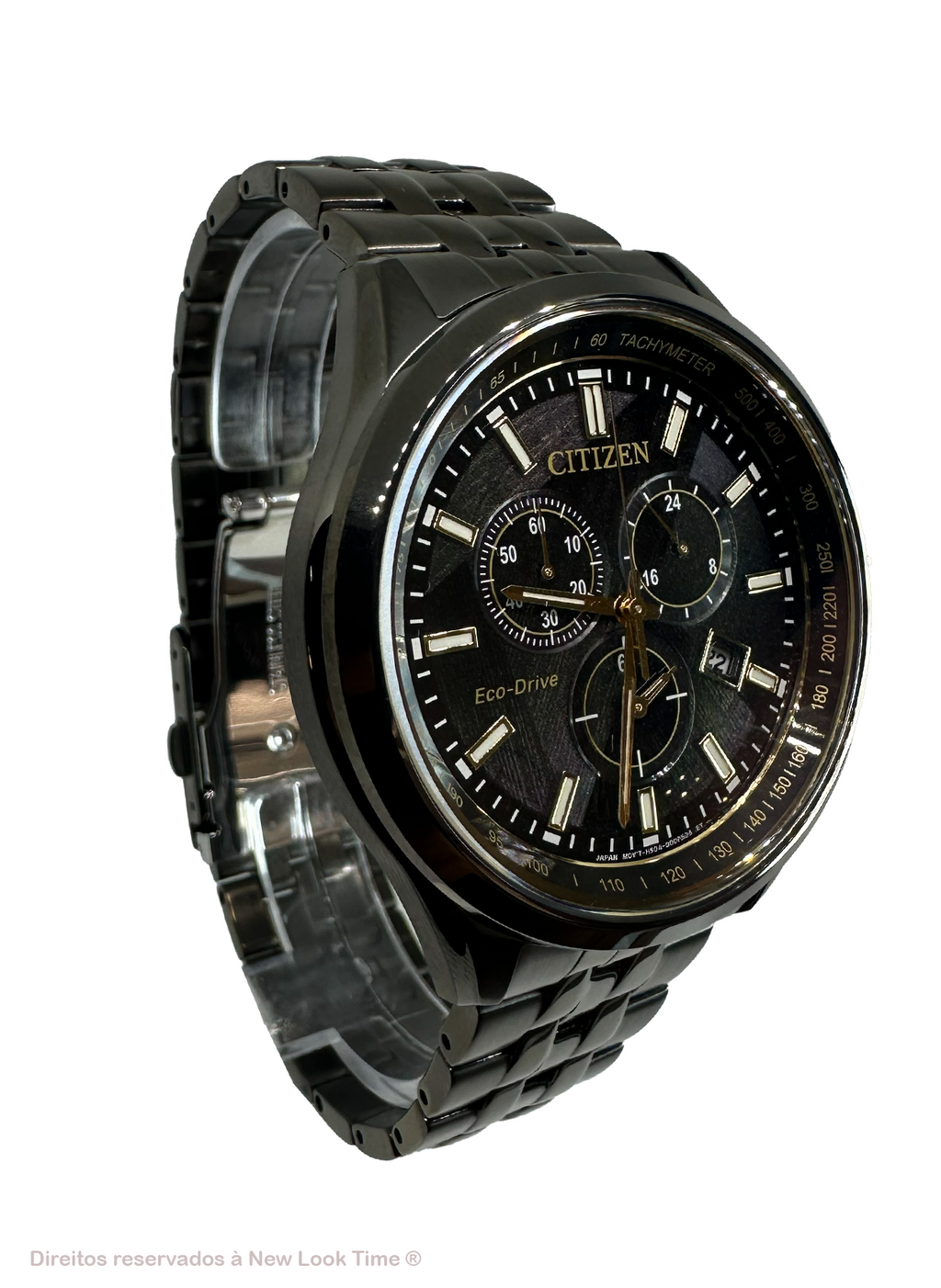 Relógio CITIZEN Eco-Drive Light in Black AT2576-68E *Ed Comemorativa 50 anos