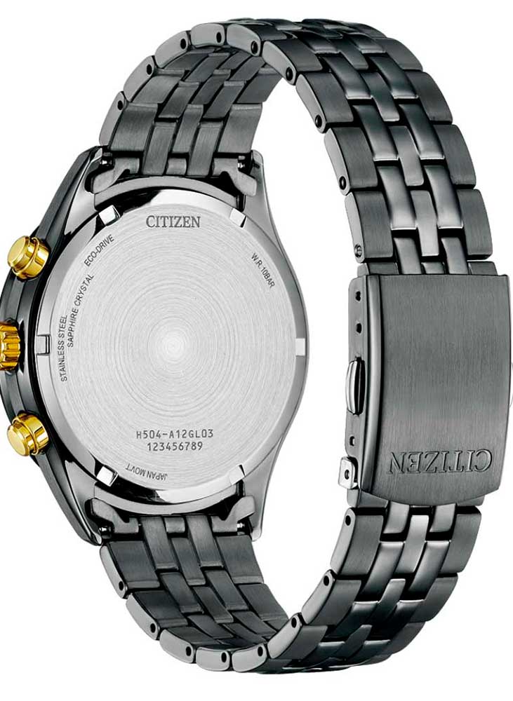 Relógio CITIZEN Eco-Drive Light in Black AT2576-68E *Ed Comemorativa 50 anos