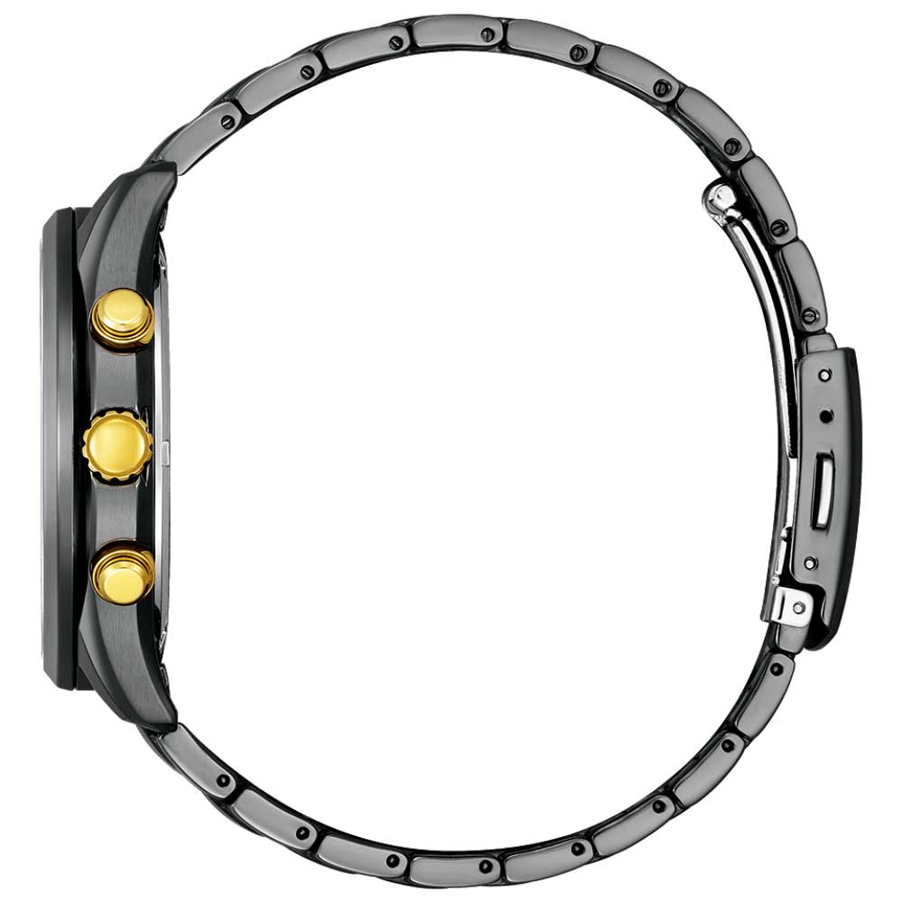 Relógio CITIZEN Eco-Drive Light in Black AT2576-68E *Ed Comemorativa 50 anos