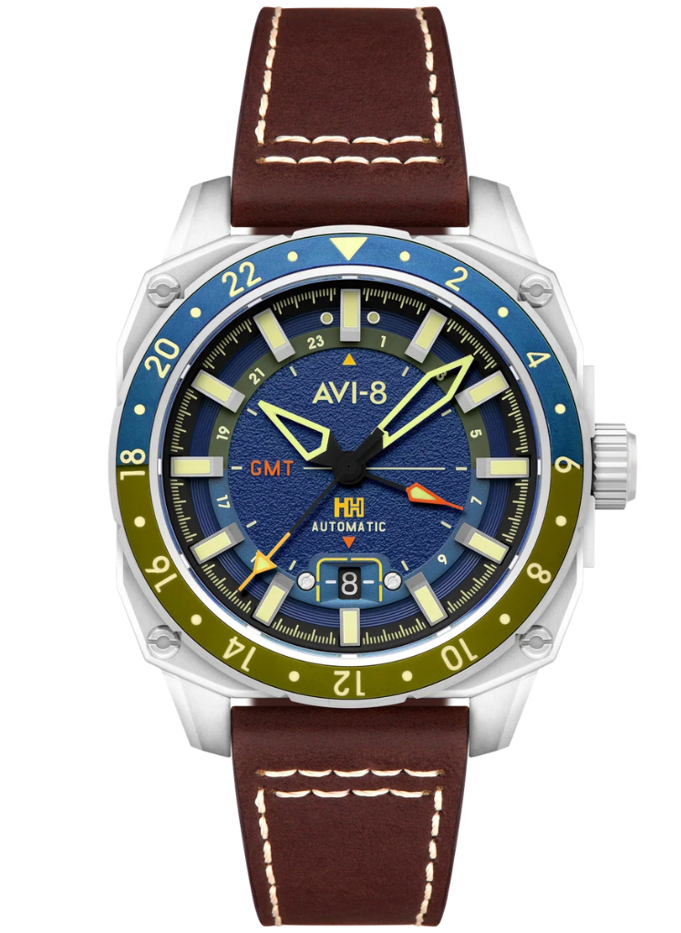 Relógio AVI-8 Automático Atlas GMT AV-4122-02
