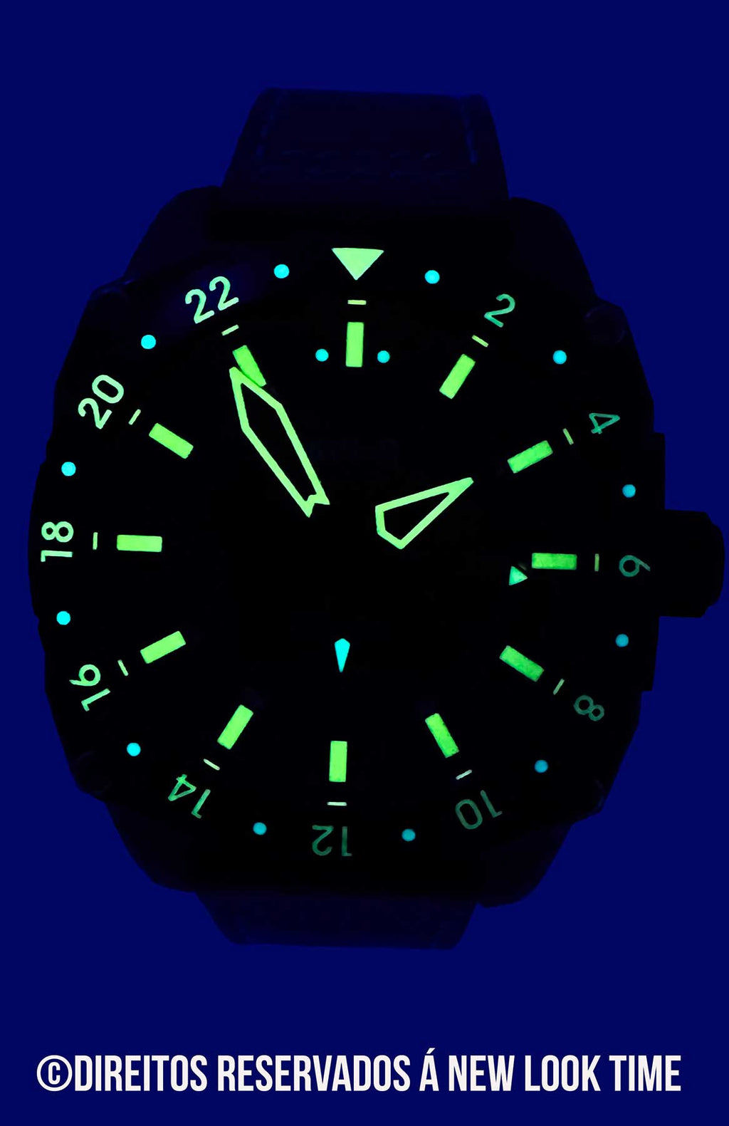 Relógio AVI-8 Automático Atlas GMT AV-4122-03