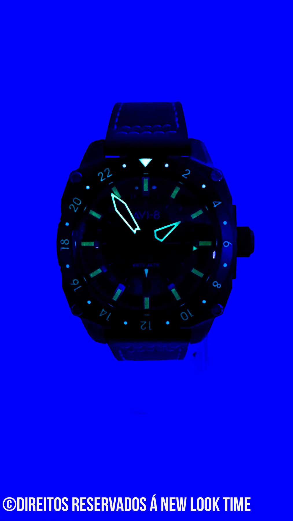Relógio AVI-8 Automático Atlas GMT AV-4122-03