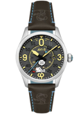 Relógio AVI-8 Smith Automatic Snoopy Peanuts Flying Ace Pilot Error AV-4152-03 *Ed. Ltda
