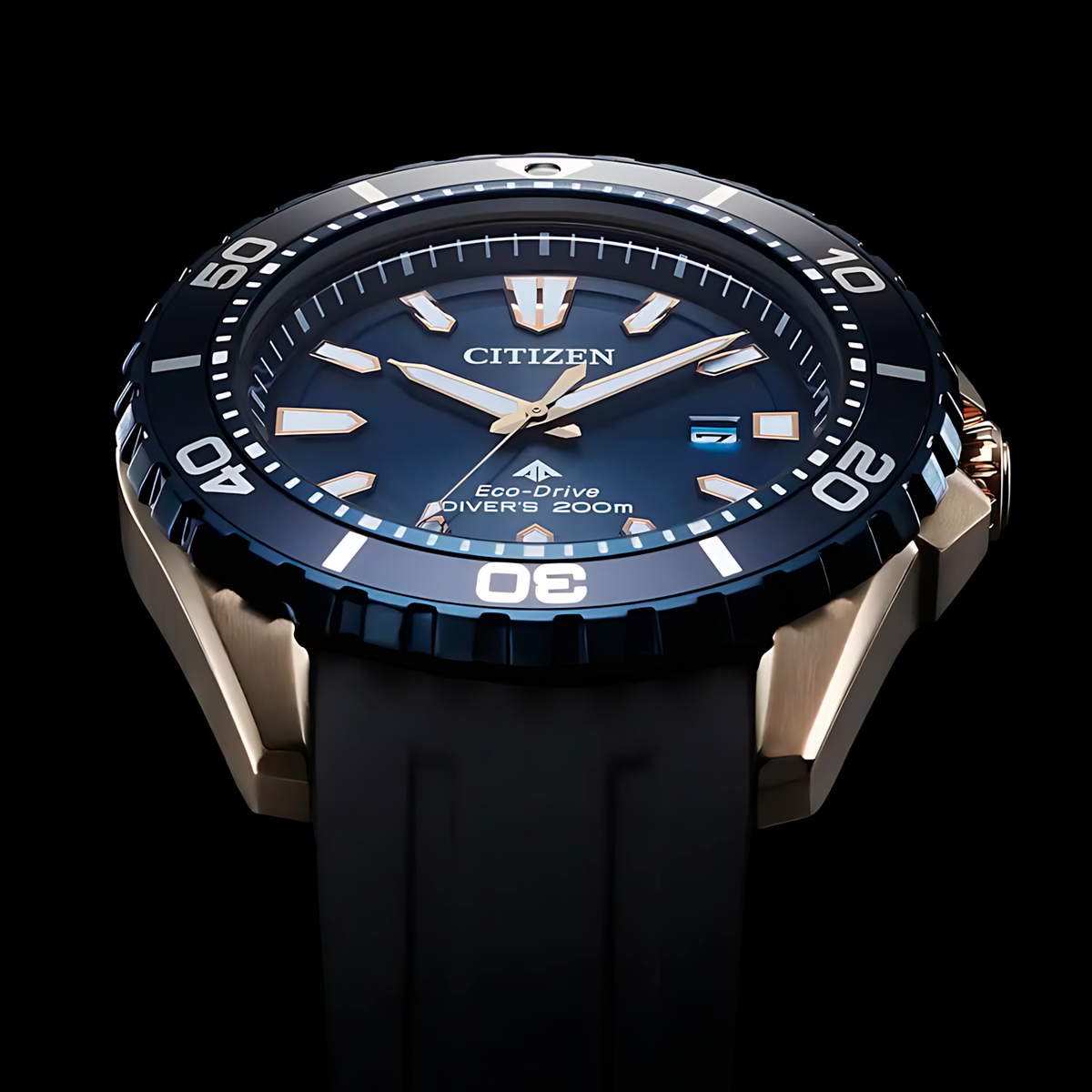 Relógio CITIZEN Masculino Eco-Drive Marine Promaster Diver's BN0196-01L