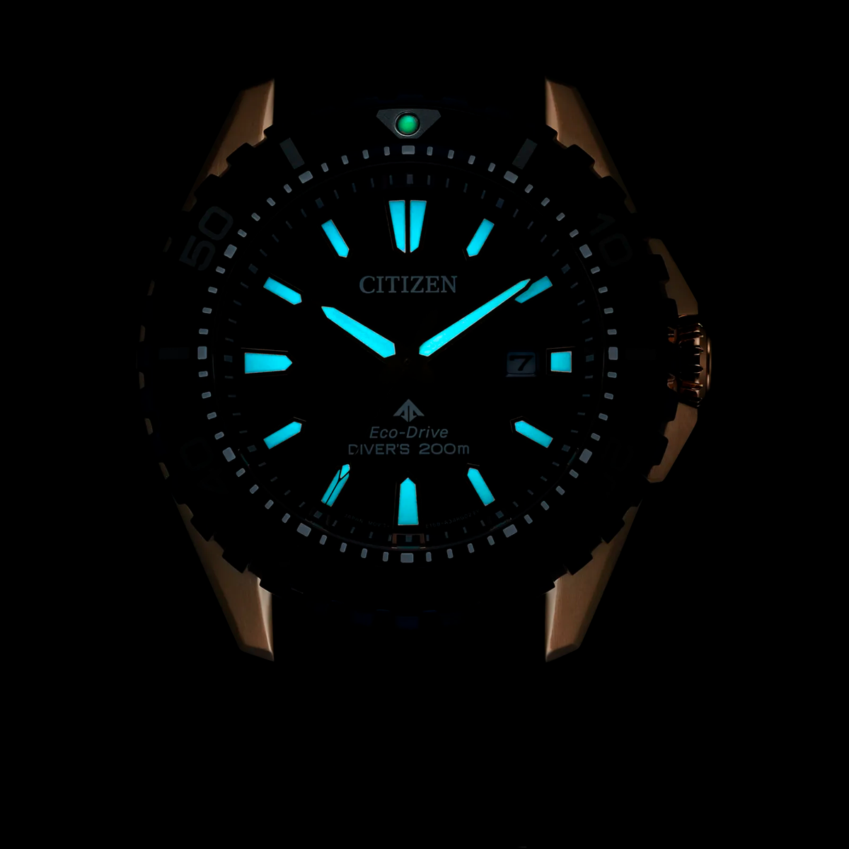 Relógio CITIZEN Masculino Eco-Drive Marine Promaster Diver's BN0196-01L
