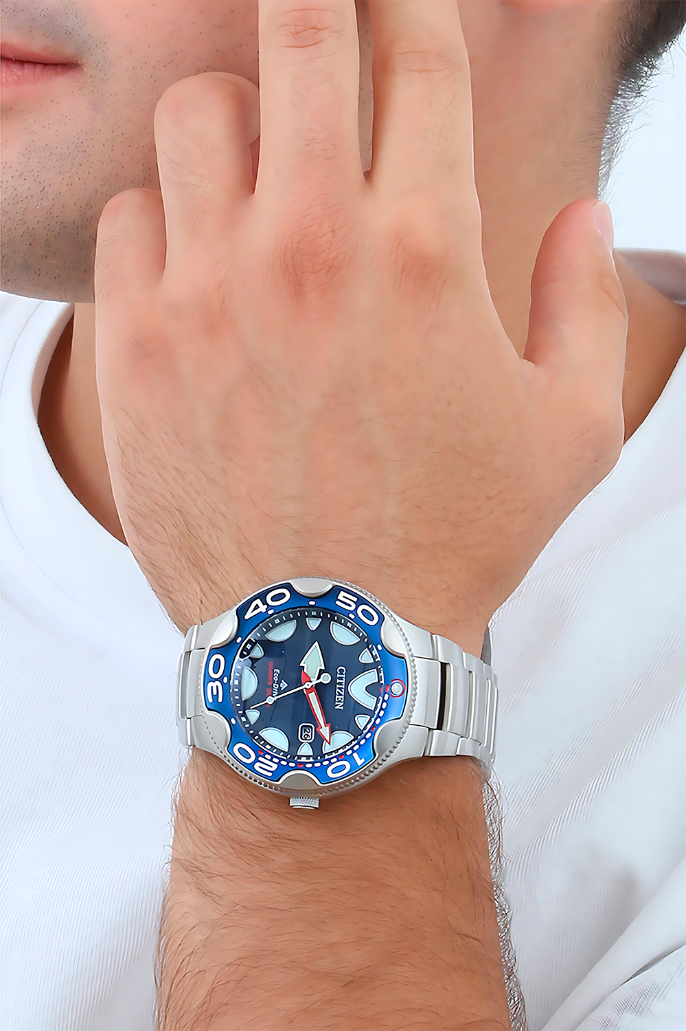 Relógio CITIZEN Masculino Eco-Drive Marine Promaster Orca Ocean Diver's BN0231-52L