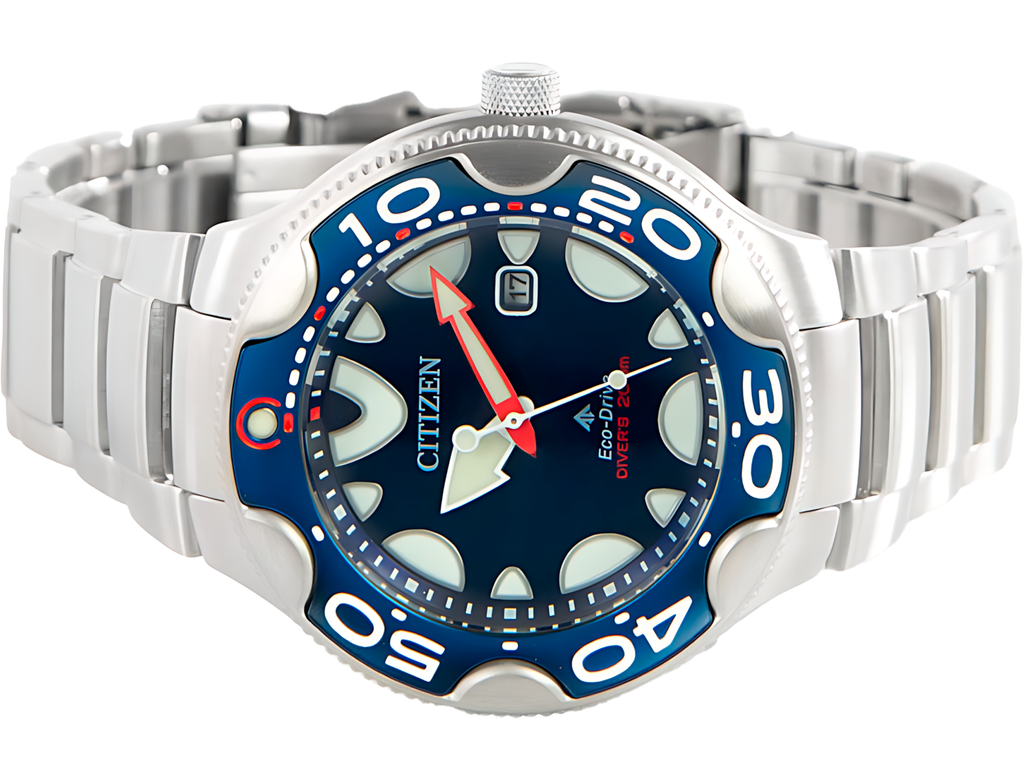 Relógio CITIZEN Masculino Eco-Drive Marine Promaster Orca Ocean Diver's BN0231-52L