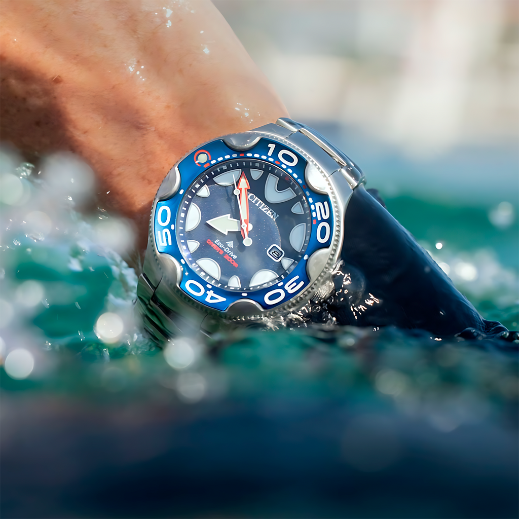 Relógio CITIZEN Masculino Eco-Drive Marine Promaster Orca Ocean Diver's BN0231-52L