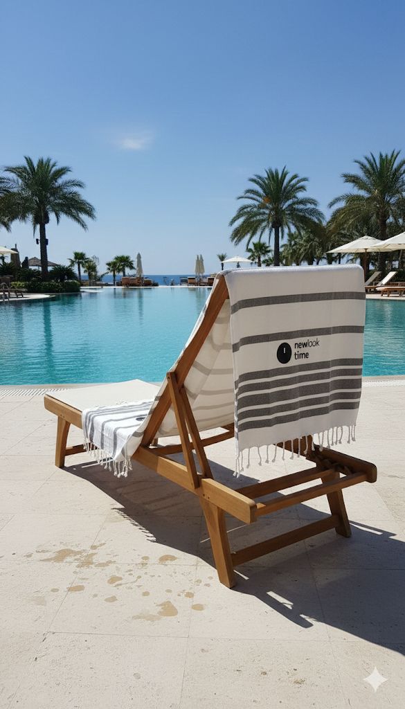 Toalha de Praia Mallorca Listrada NewLookTime