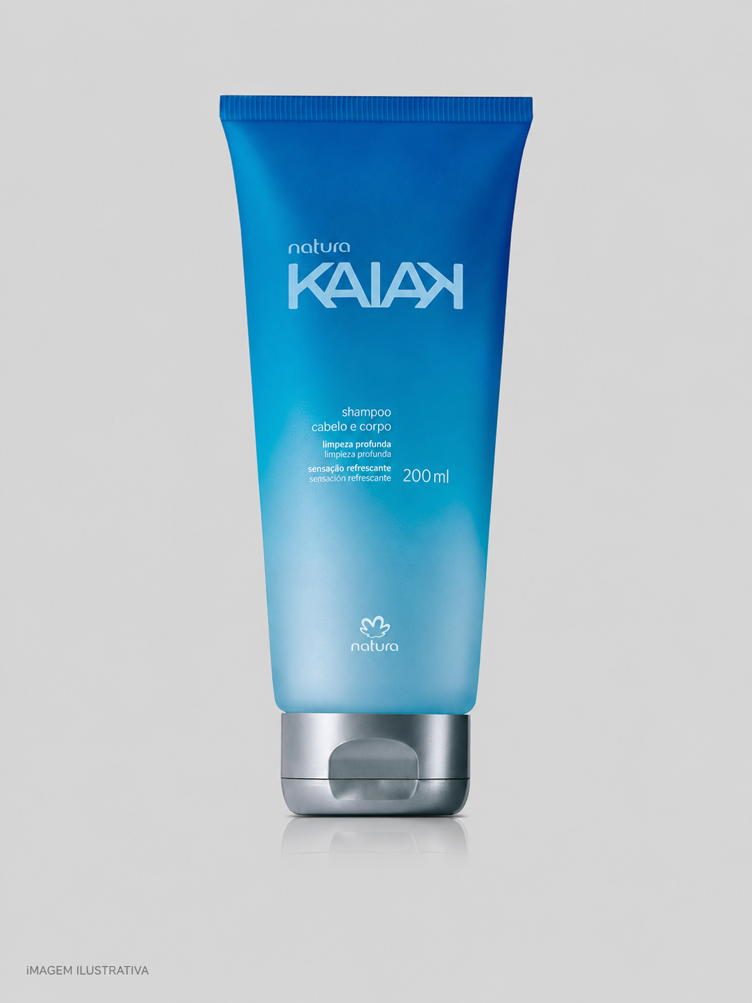 SHAMPOO CABELO E CORPO MASCULINO NATURA