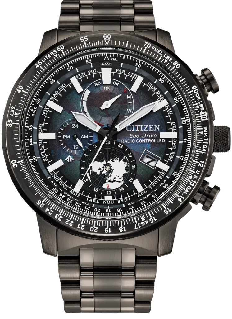 Relógio CITIZEN Eco Drive Radio Controlled Geo Trekker BY3005-56E