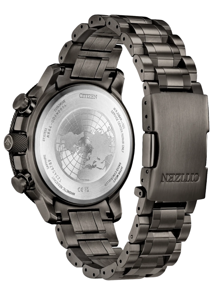 Relógio CITIZEN Eco Drive Radio Controlled Geo Trekker BY3005-56E