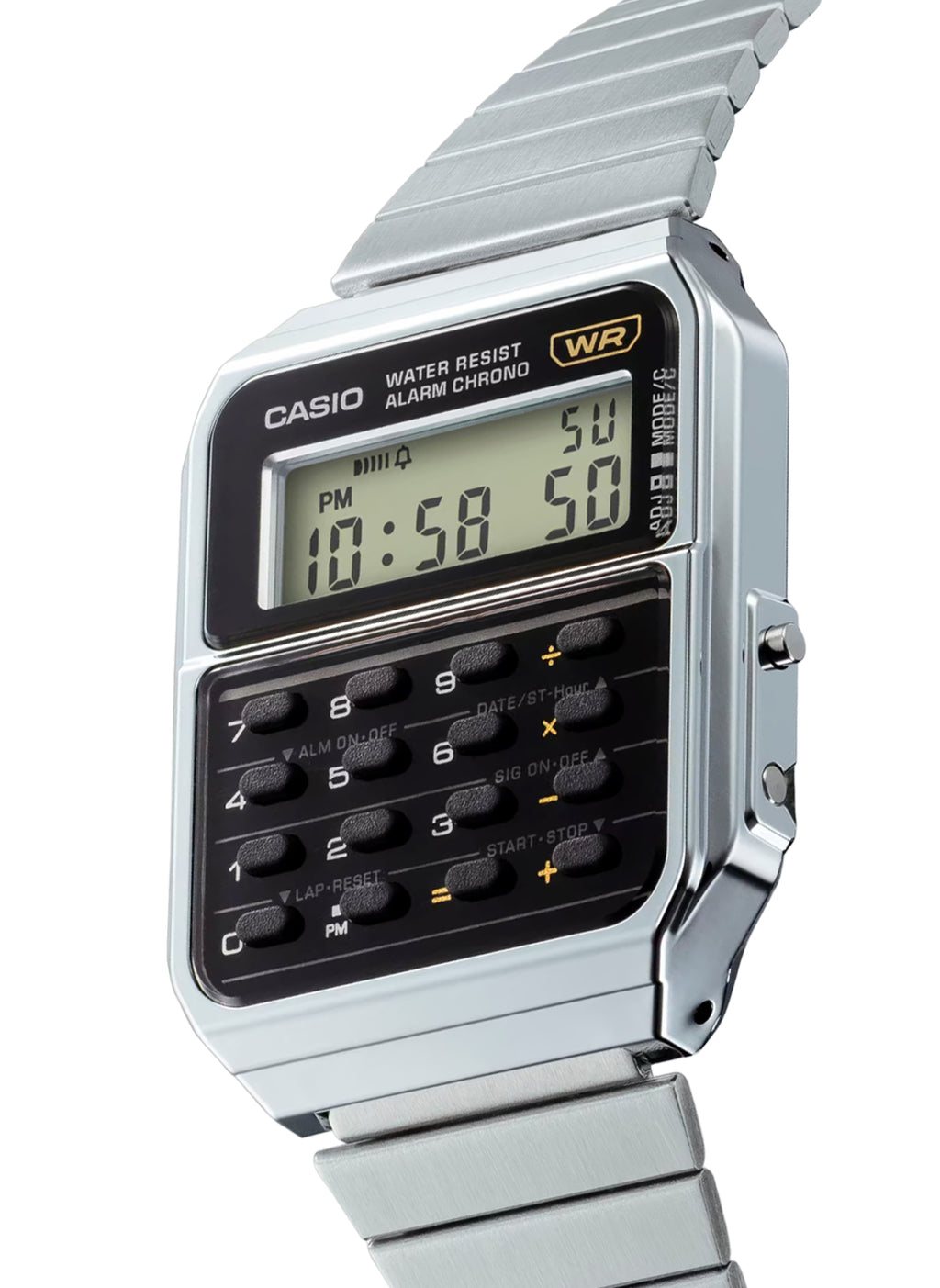 Relógio CASIO Vintage CA-500WE-1ADF *Calculadora
