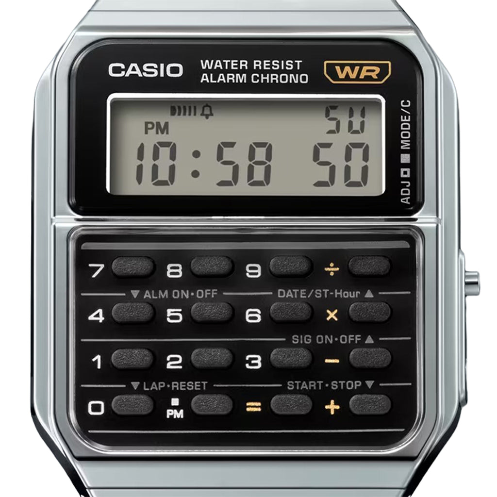 Relógio CASIO Vintage CA-500WE-1ADF *Calculadora