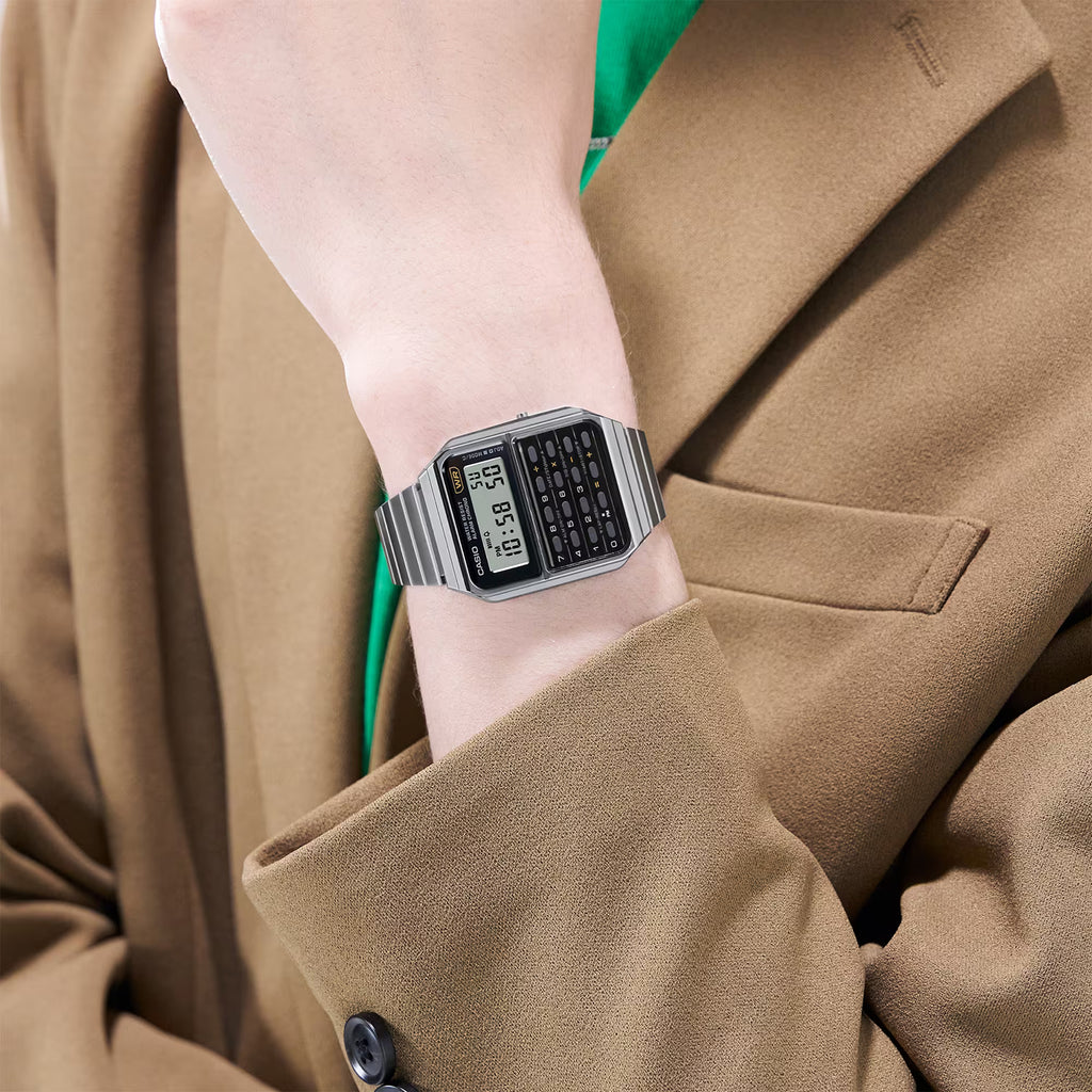 Relógio CASIO Vintage CA-500WE-1ADF *Calculadora