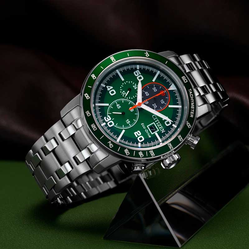 Relógio CITIZEN Masculino Cronógrafo Eco-Drive CA0851-56X *Brycen Weekender