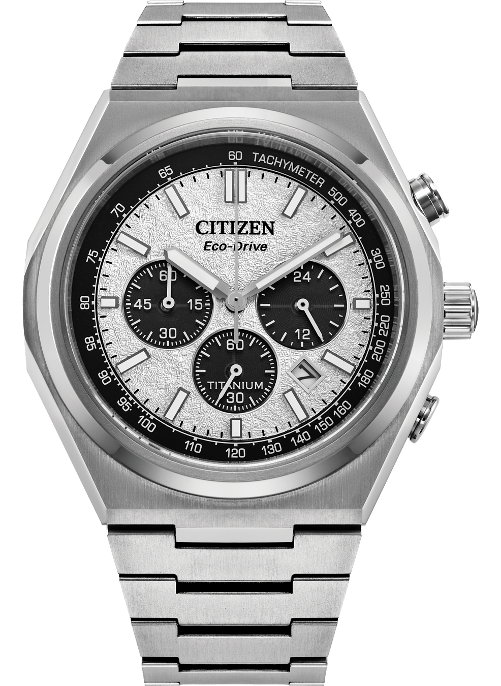 Relógio CITIZEN Masculino Eco-Drive Zenshin Chrono Super Titanium CA4610-85A