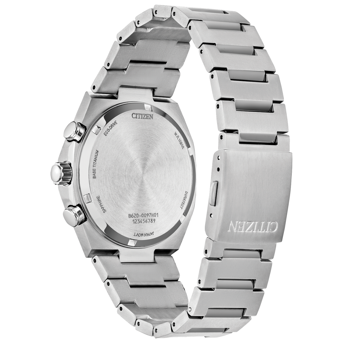 Relógio CITIZEN Masculino Eco-Drive Zenshin Chrono Super Titanium CA4610-85A