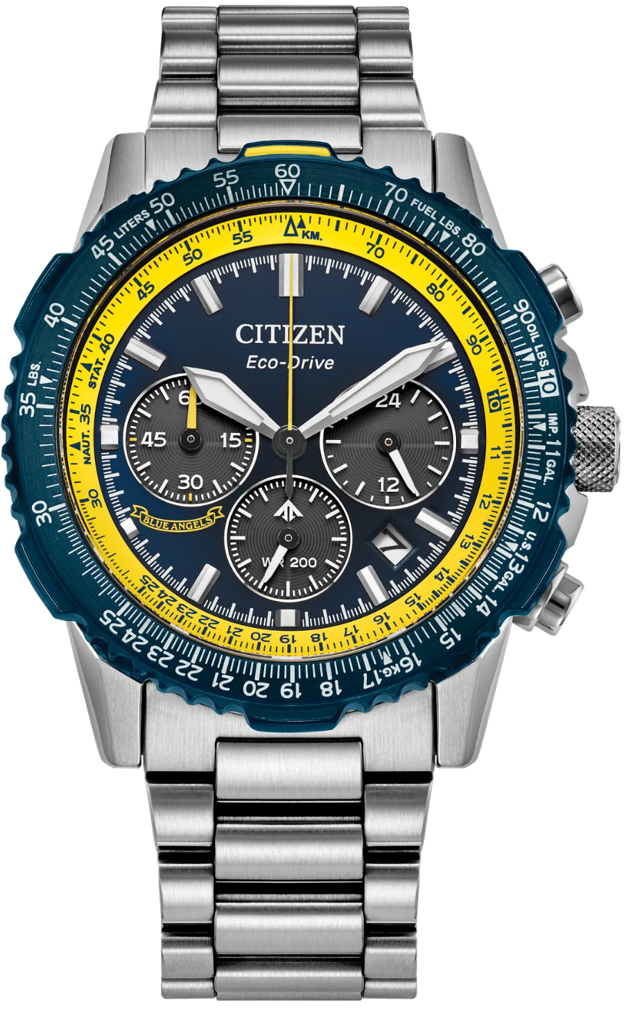 Relógio CITIZEN Eco-Drive Promaster Navihawk Blue Angels CA4667-53L