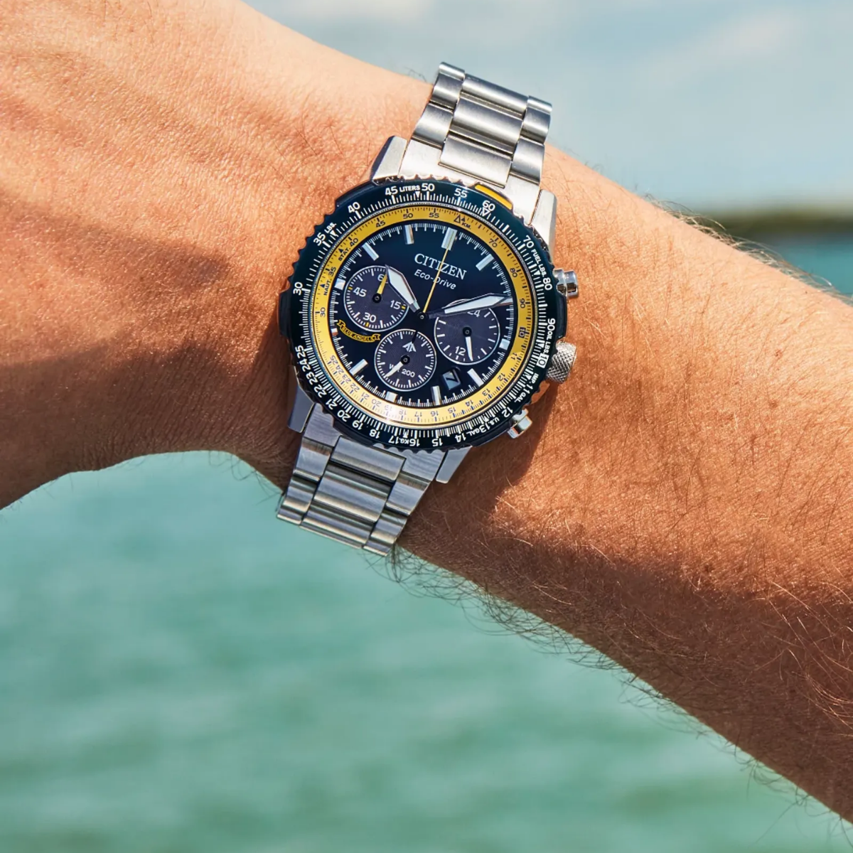 Relógio CITIZEN Eco-Drive Promaster Navihawk Blue Angels CA4667-53L