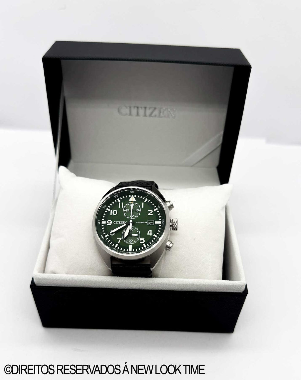 Relógio CITIZEN Masculino Eco Drive Cronógrafo Pilot CA7041-07X
