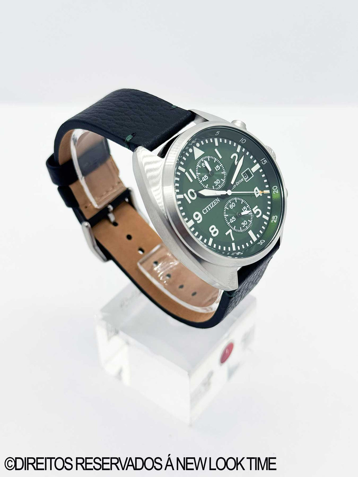 Relógio CITIZEN Masculino Eco Drive Cronógrafo Pilot CA7041-07X