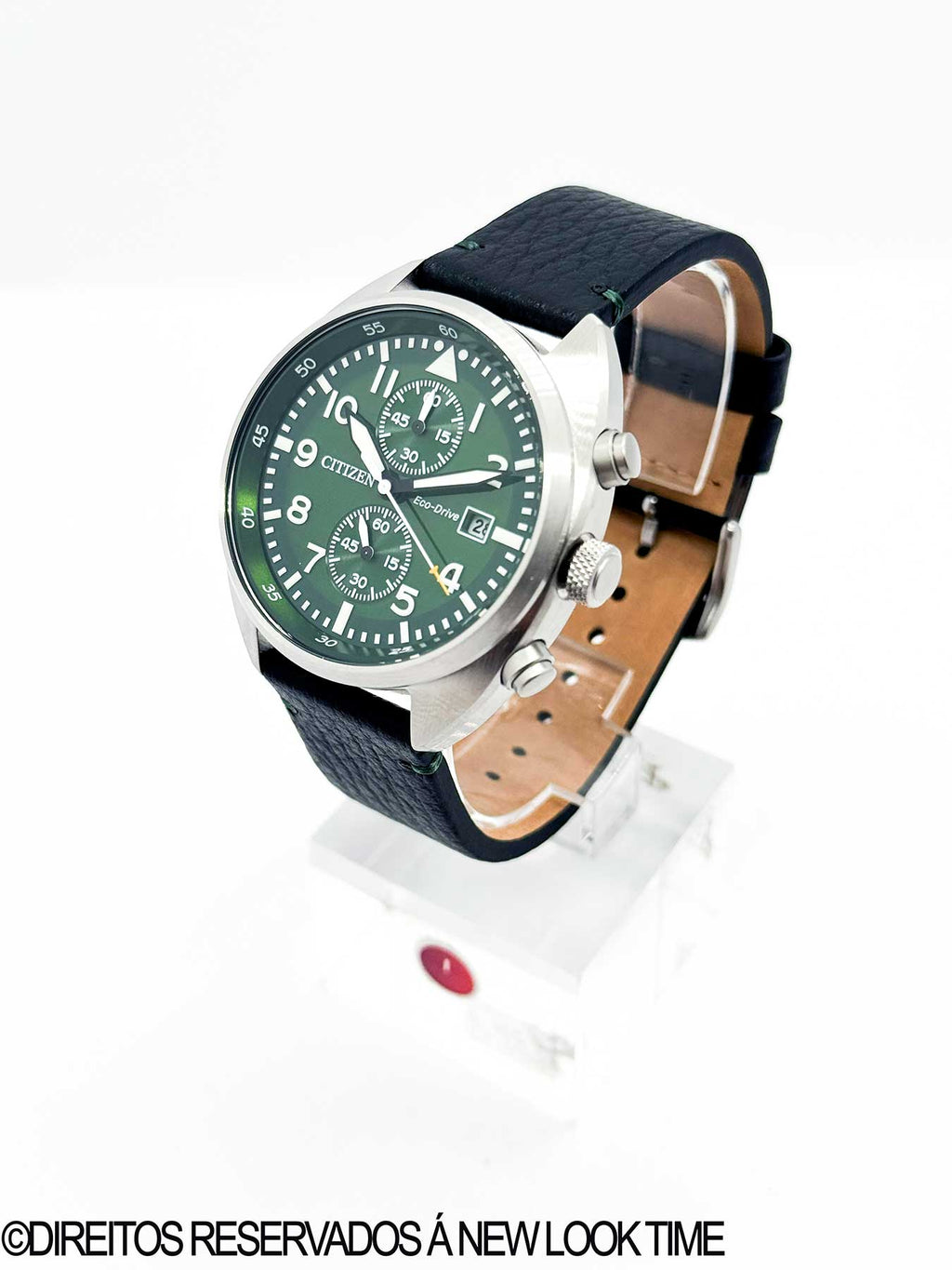 Relógio CITIZEN Masculino Eco Drive Cronógrafo Pilot CA7041-07X