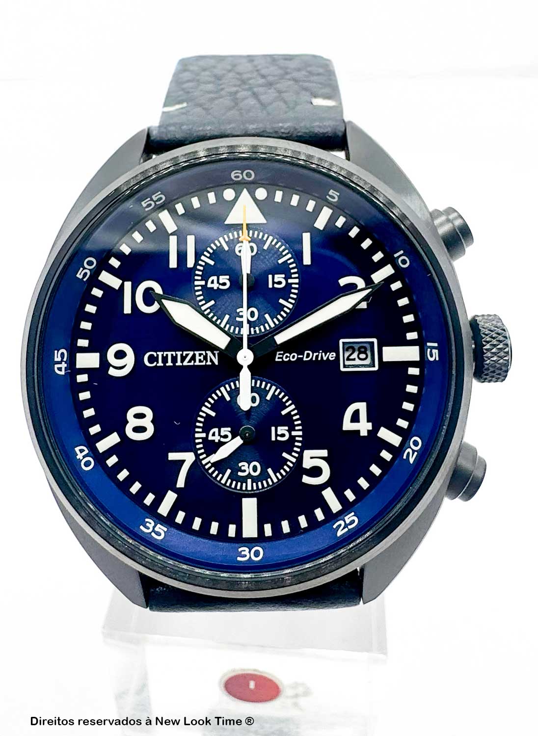 Relógio CITIZEN Masculino Eco Drive Cronógrafo Pilot CA7048-08L