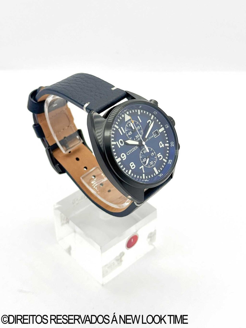 Relógio CITIZEN Masculino Eco Drive Cronógrafo Pilot CA7048-08L