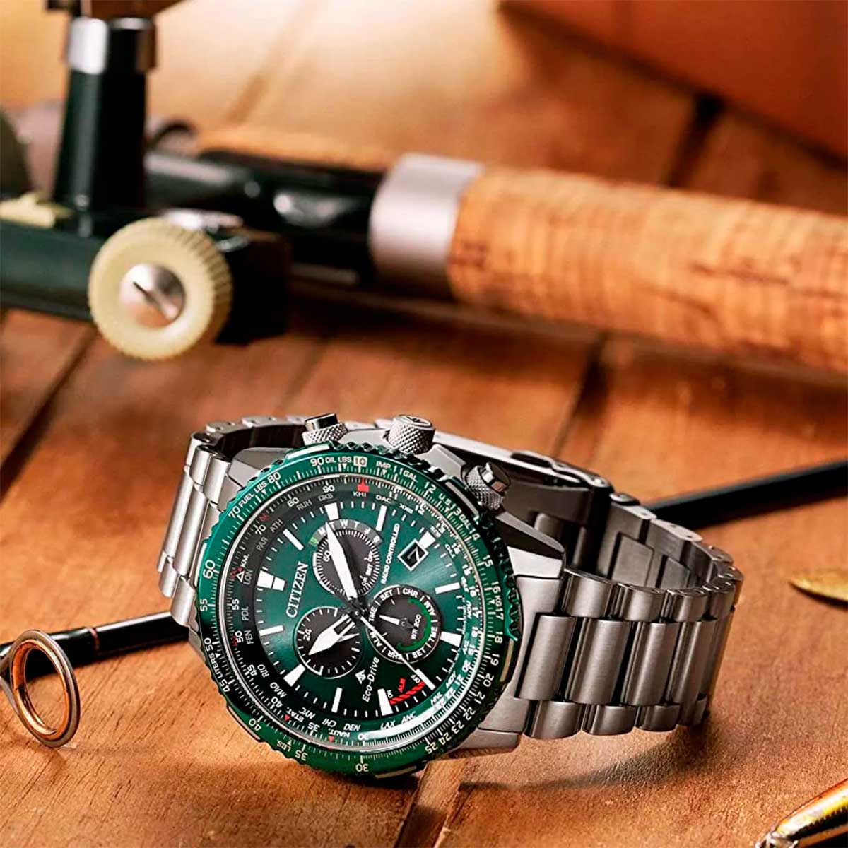 Relógio CITIZEN Eco-Drive Radio Controlled CB5004-59W