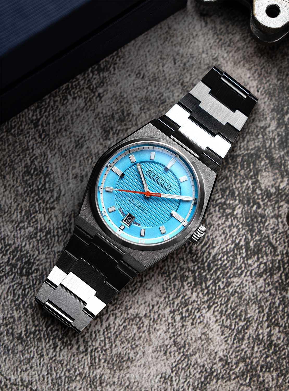 Relógio Cadola Lydden Hill Automatic Mirror Blue CD-1056-88