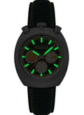 Relógio Cadola Testa Di Toro Chronograph Speedster Green CD-1058-03