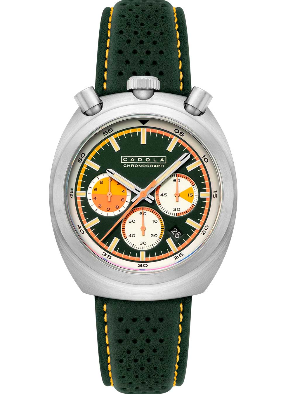 Relógio Cadola Testa Di Toro Chronograph Speedster Green CD-1058-03