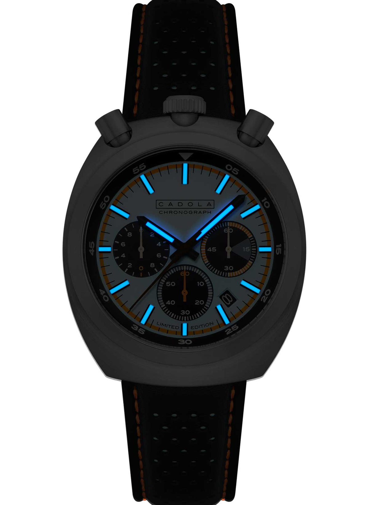 Relógio Cadola Testa Di Toro Chronograph Horizonte Turbo CD-1058-08