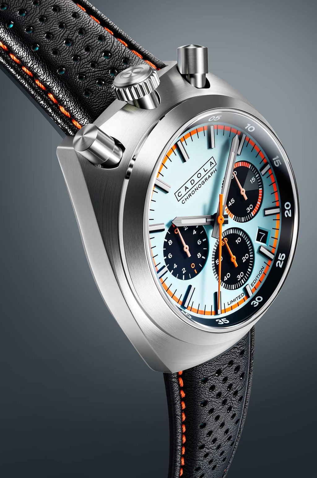 Relógio Cadola Testa Di Toro Chronograph Horizonte Turbo CD-1058-08