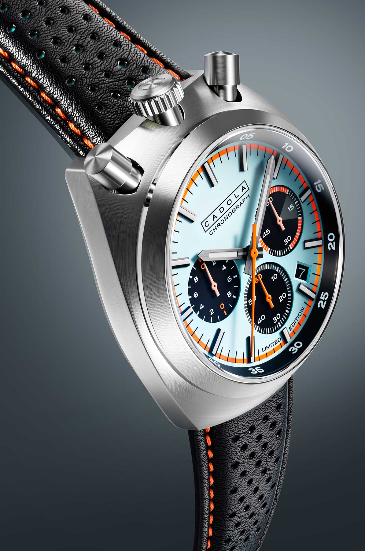 Relógio Cadola Testa Di Toro Chronograph Horizonte Turbo CD-1058-08