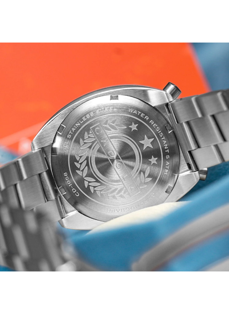 Relógio Cadola Testa Di Toro Chronograph Cobalt Gauge CD-1058-33