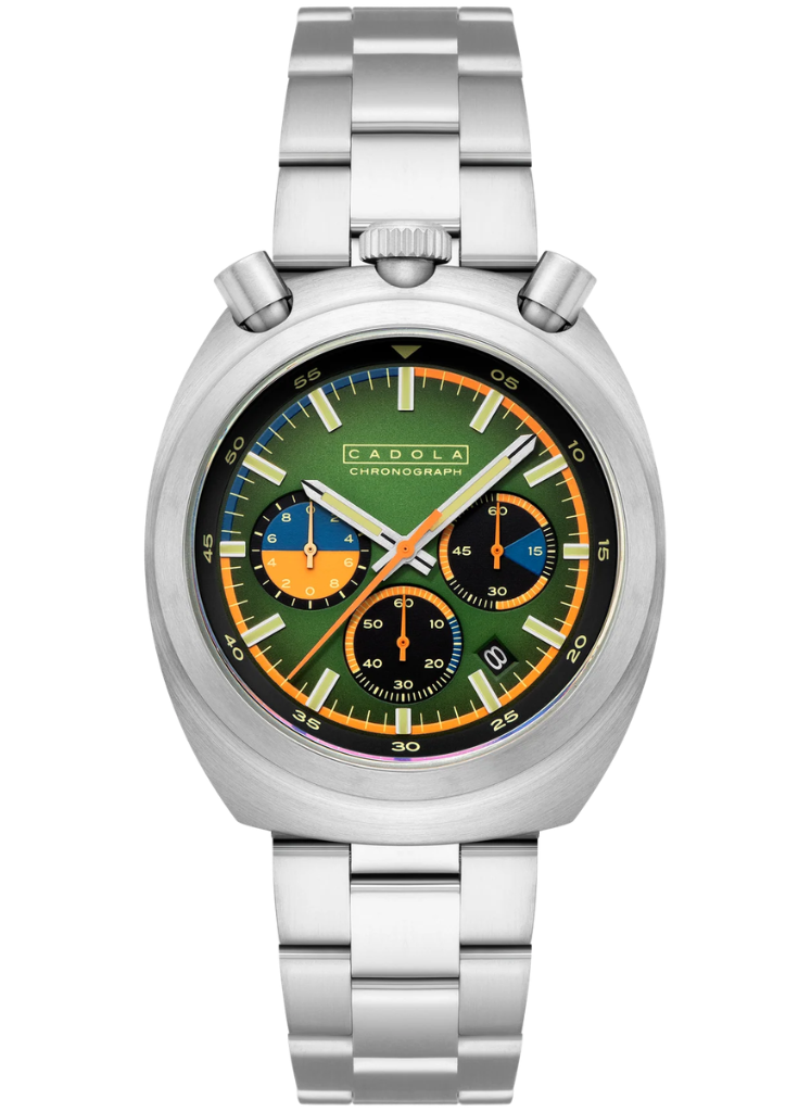 Relógio Cadola Testa Di Toro Chronograph Pine Racer CD-1058-44