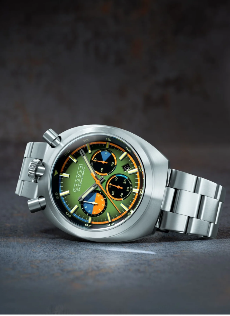 Relógio Cadola Testa Di Toro Chronograph Pine Racer CD-1058-44