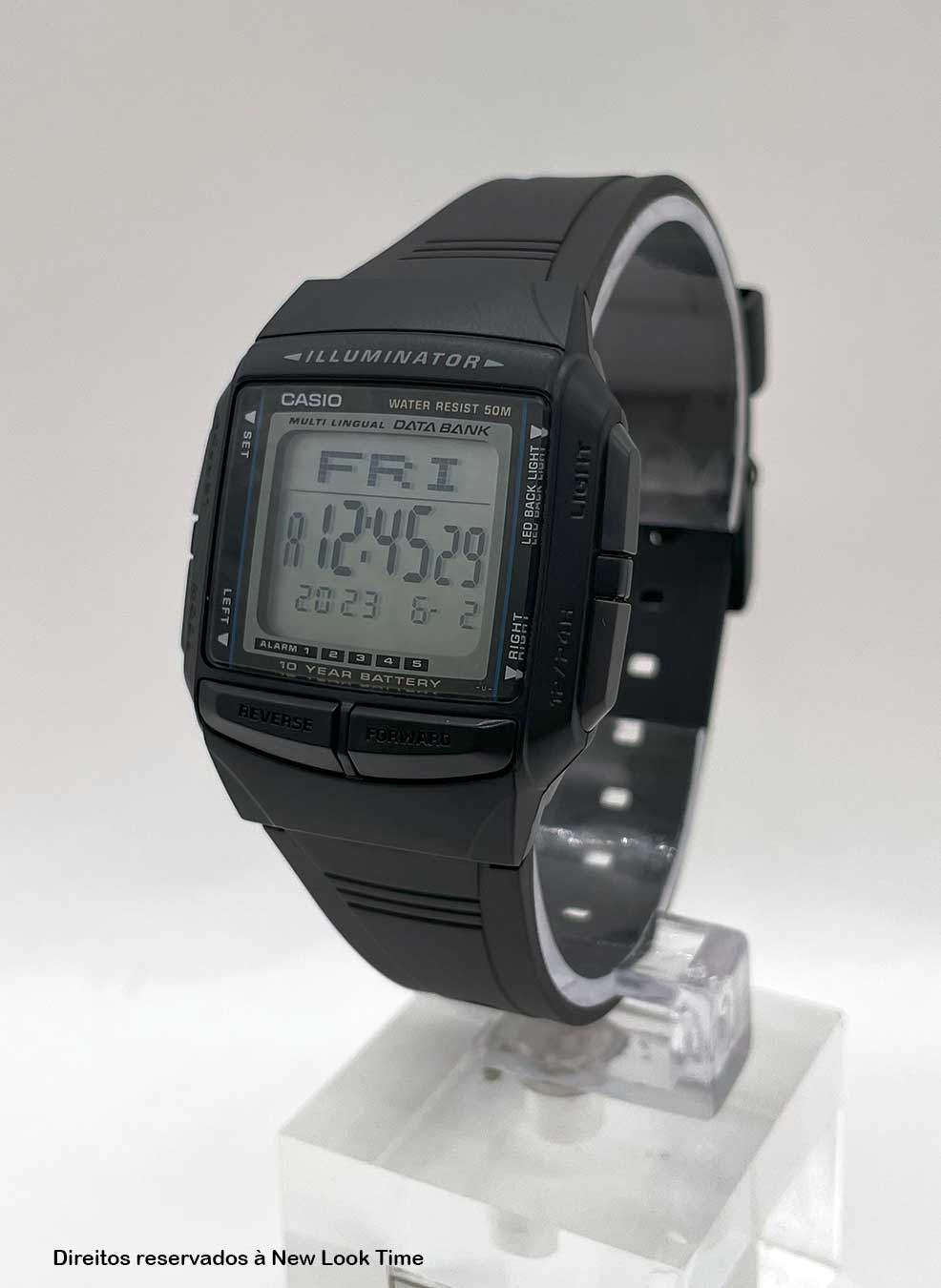 Relógio CASIO Vintage Data Bank DB-36-1AVDF