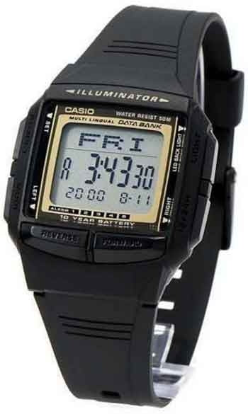 Relógio CASIO Vintage Data Bank DB-36-9AVDF