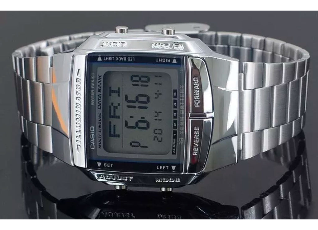 Relógio CASIO Vintage Data Bank DB-360-1ADF