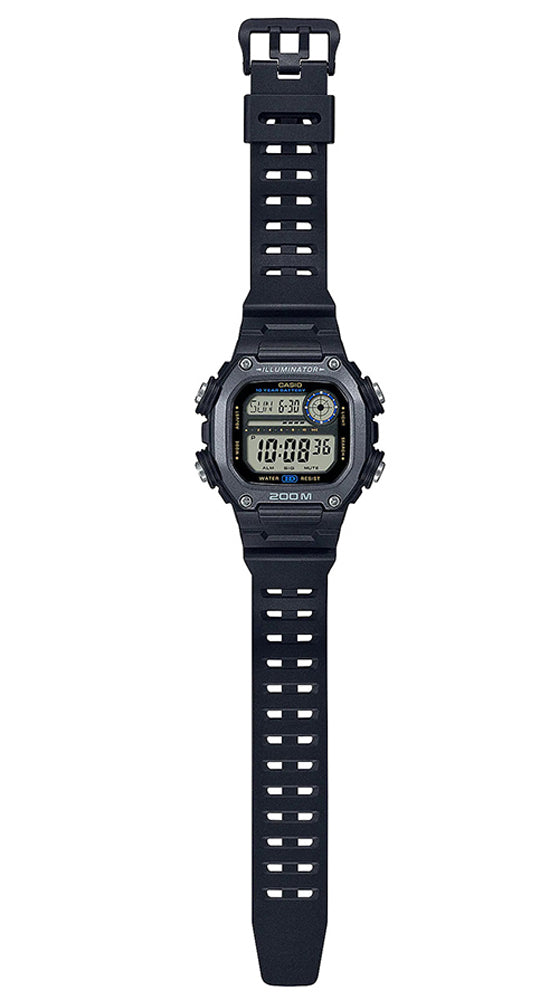 Relógio CASIO Masculino Standard DW-291HX-1A *Pulseira Extra Longa